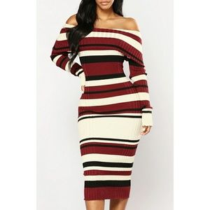 🔸NEW Fashion Nova Knit Midi Dress🔸